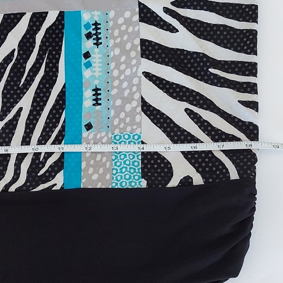 JM Collection Sleeveless Shimmer Sz M - Picture 6 of 11